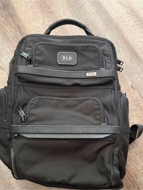 Tumi Black Men's Laptop Backpack